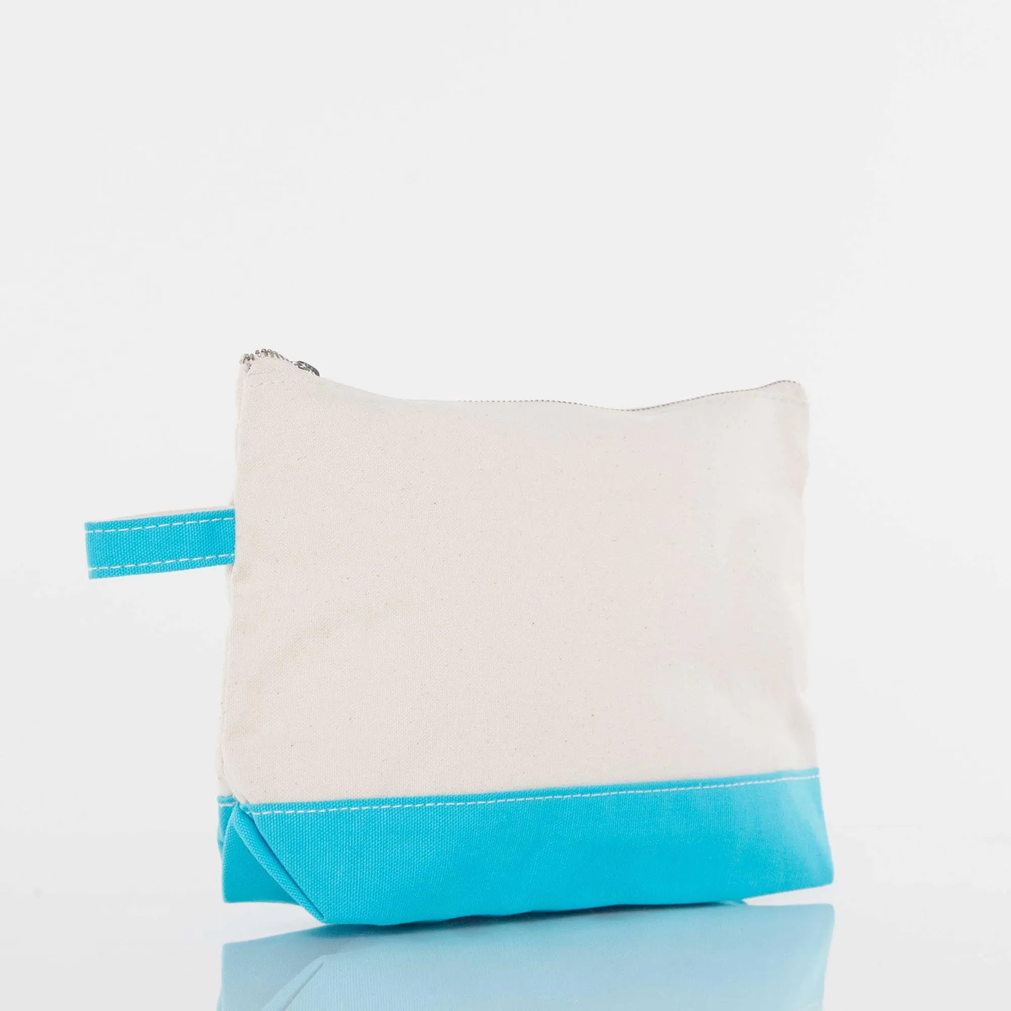 Canvas Makeup Bag - 8 Colors Available