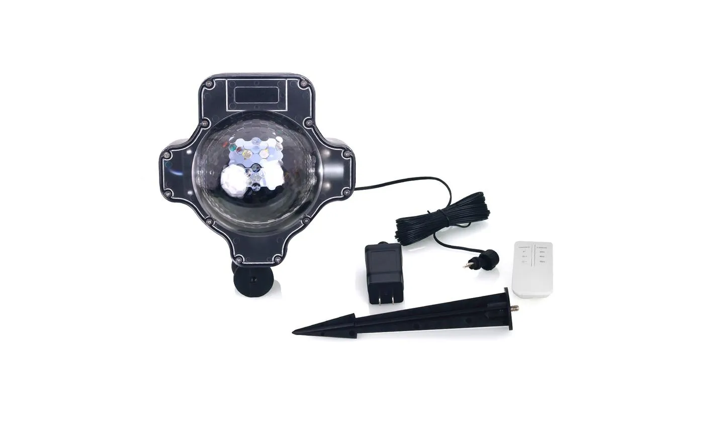 Christmas Holiday LED Snowflake Projector Light Outdoor with Remote