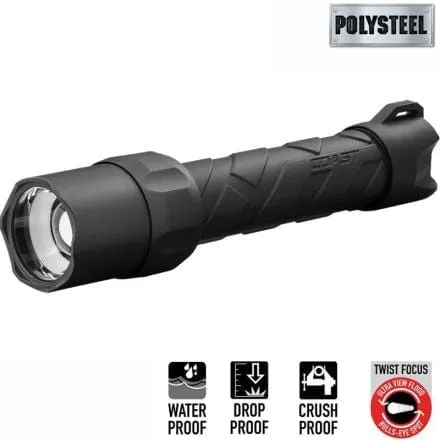 Coast Polysteel 1000 Focusing LED Flashlight 1000 Lumens Clam CO-20687
