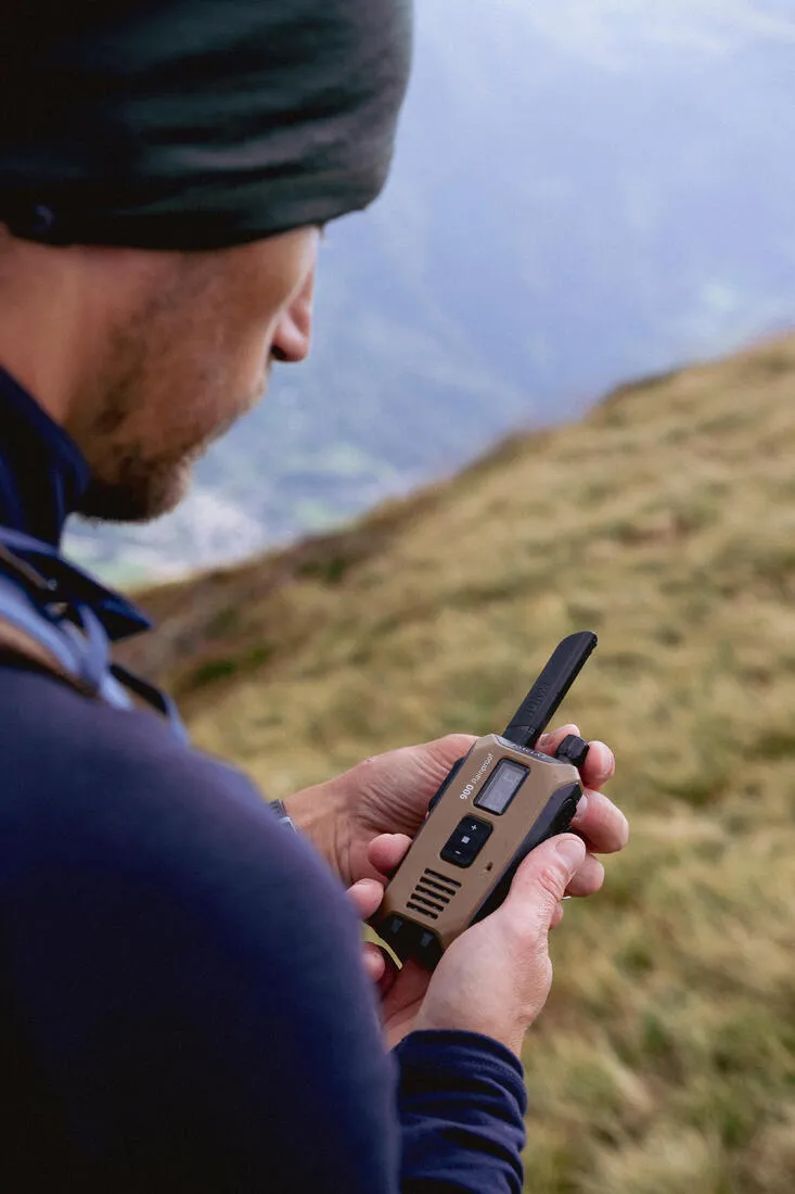 Coffret de 2 talkies-walkies rechargeables par USB - 10 km - WT900 WP