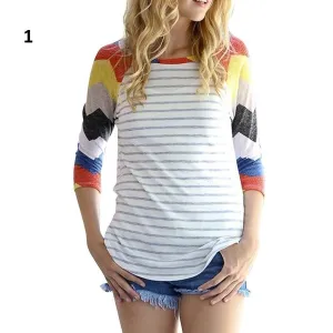 Colorful Stripes T- Shirt