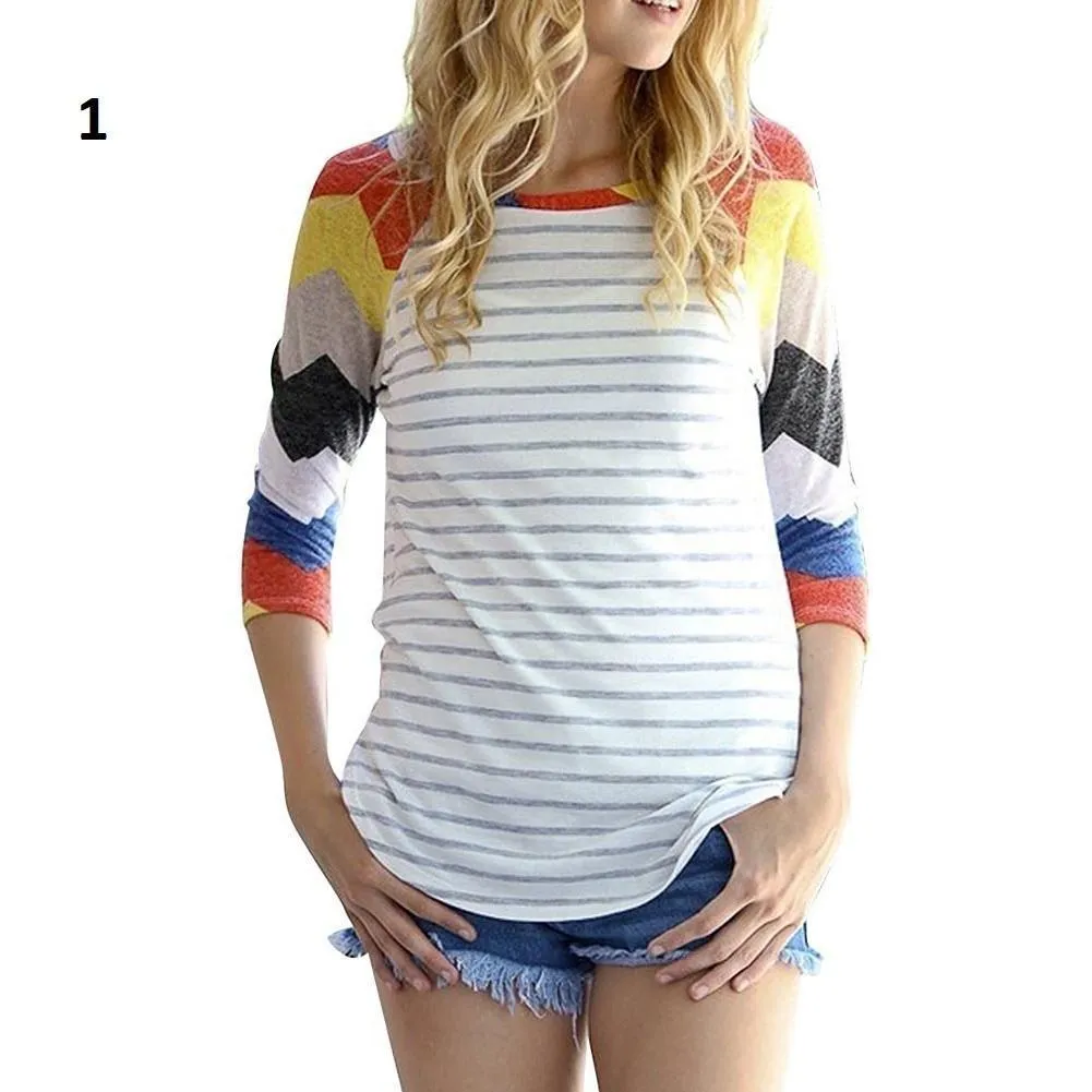 Colorful Stripes T- Shirt