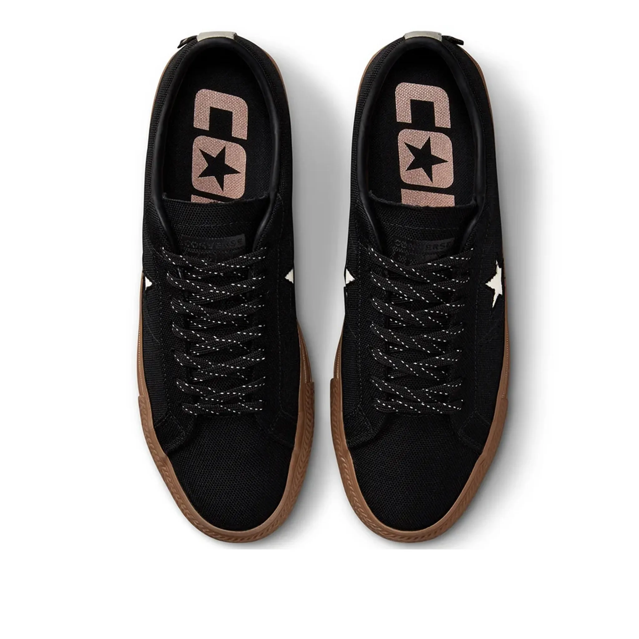 Converse One Star Pro Cordura Canvas Black/White/Dark White Sale
