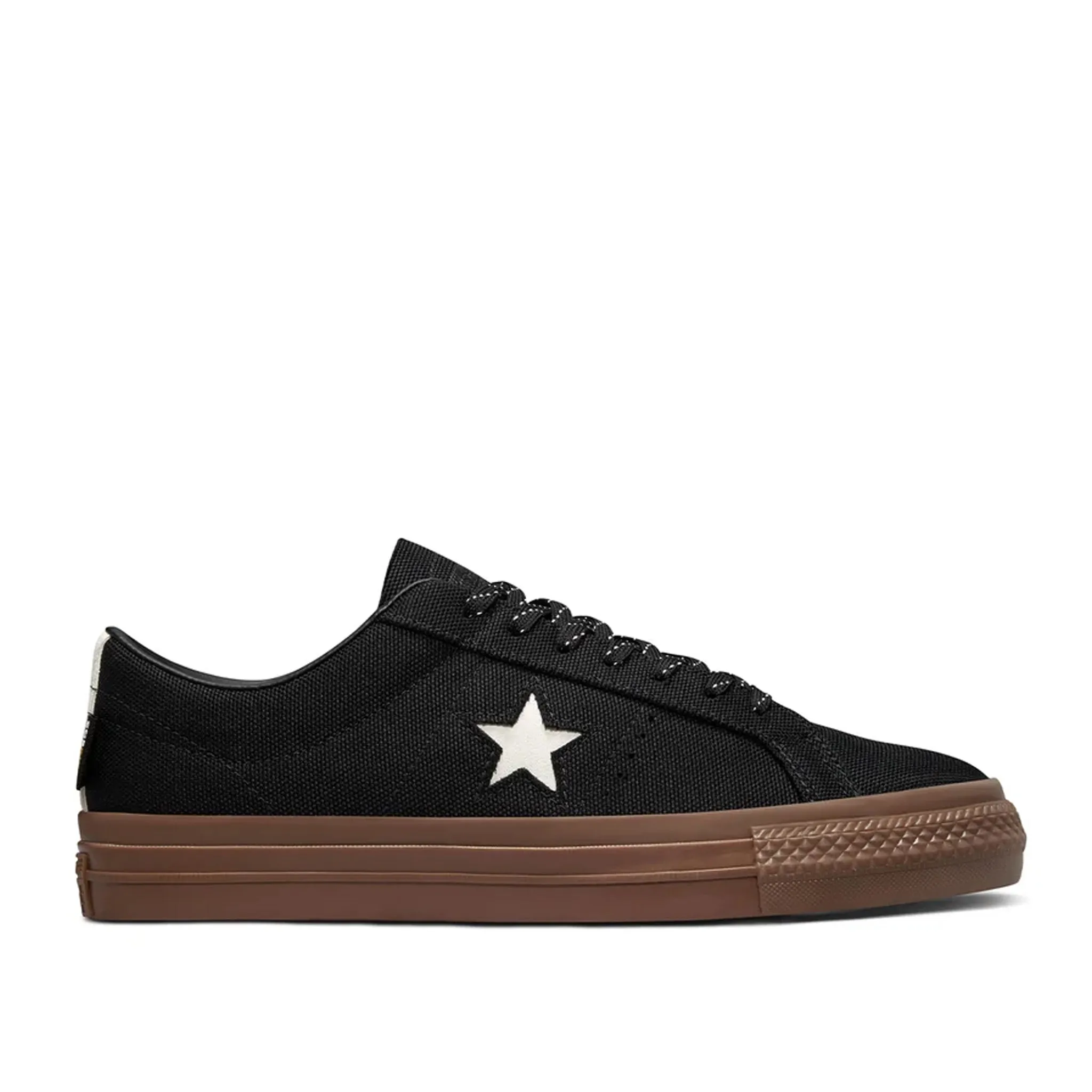 Converse One Star Pro Cordura Canvas Black/White/Dark White Sale