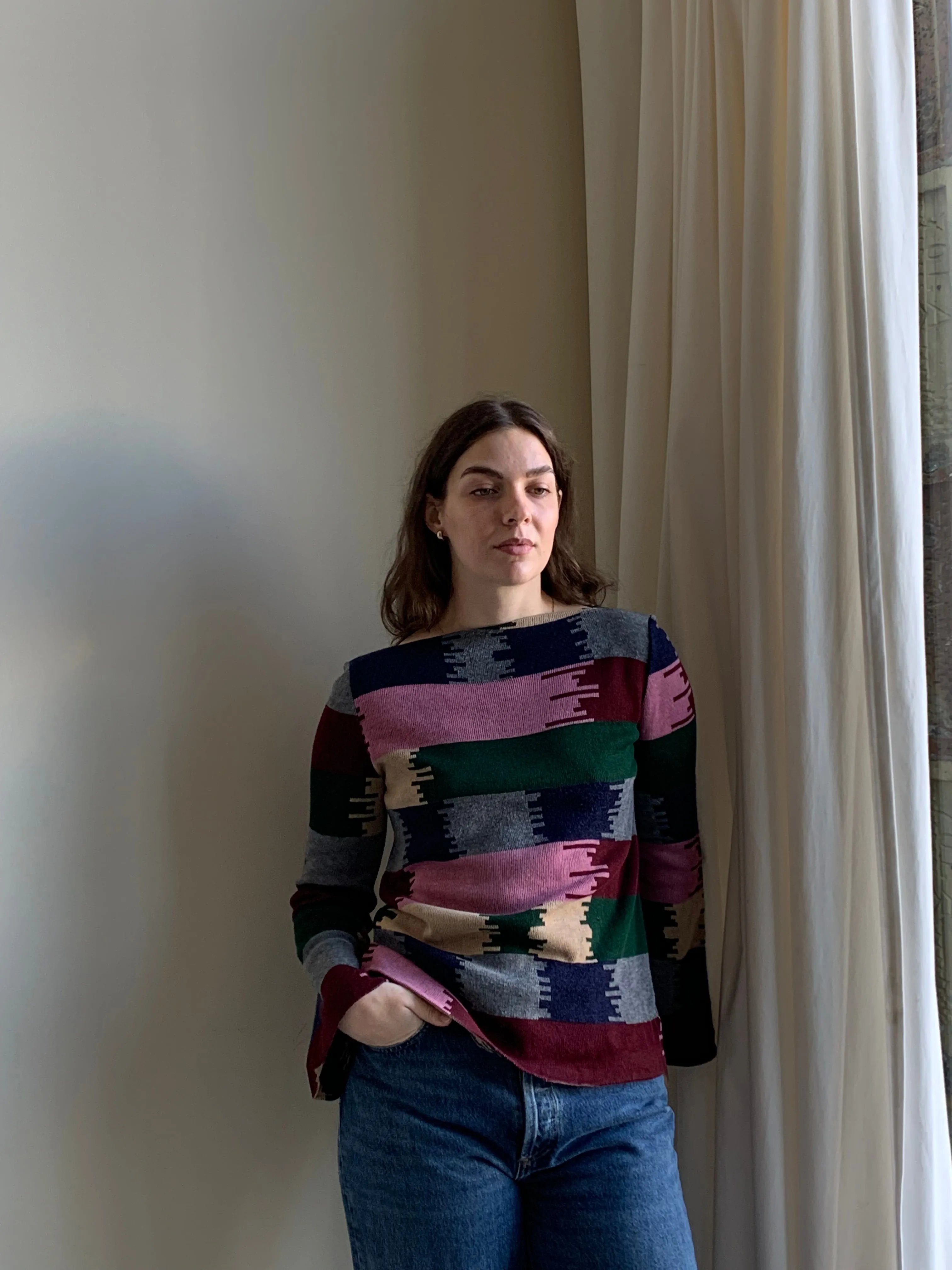 Cool tone vintage sweater