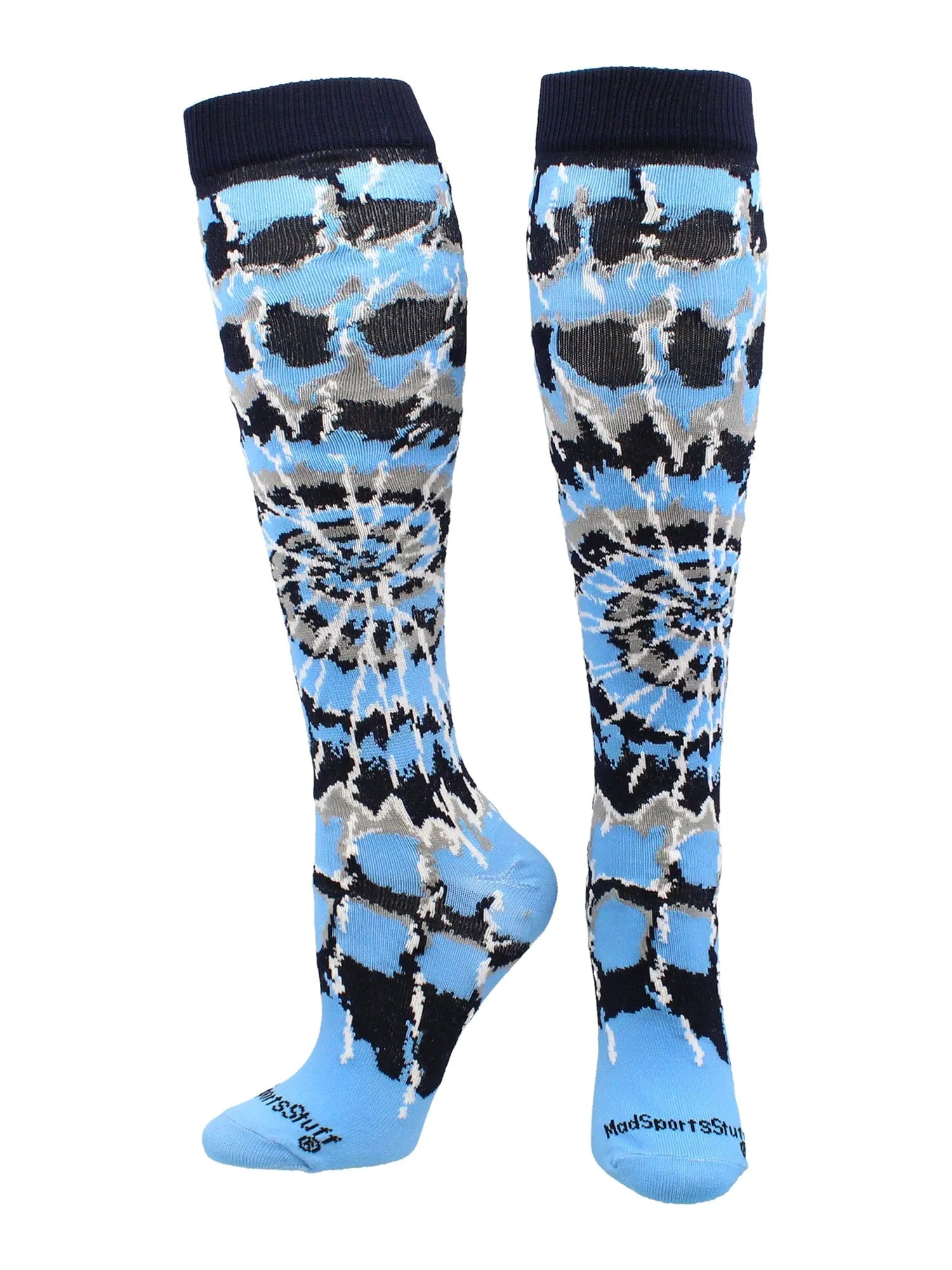 Crazy Tie Dye Socks Over the Calf