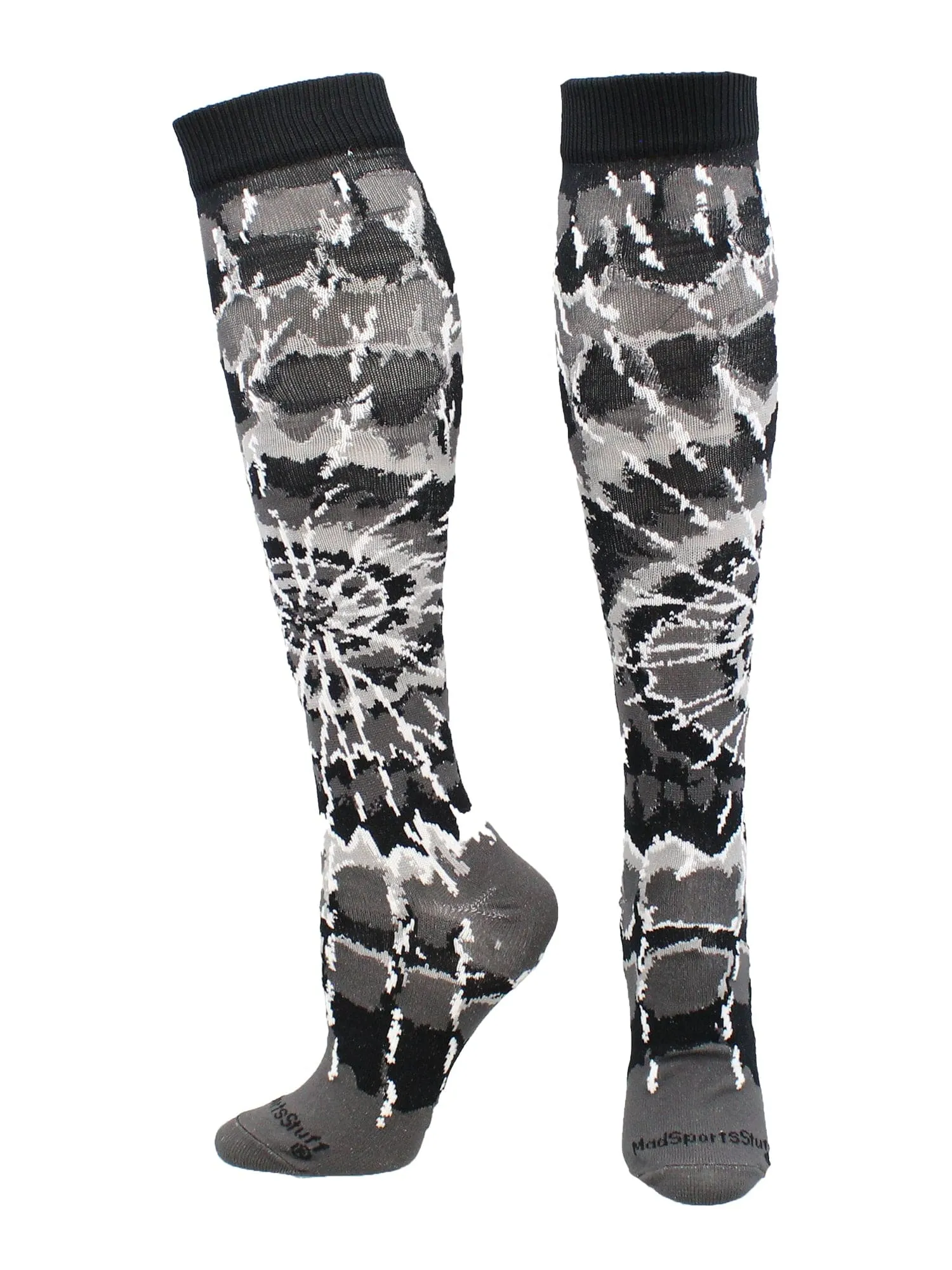 Crazy Tie Dye Socks Over the Calf