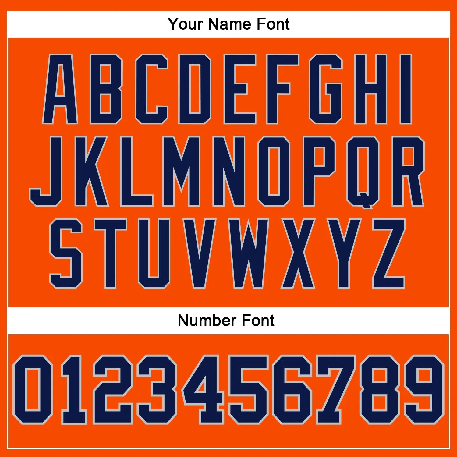 Custom Orange Navy-Gray Authentic Throwback Basketball Jersey