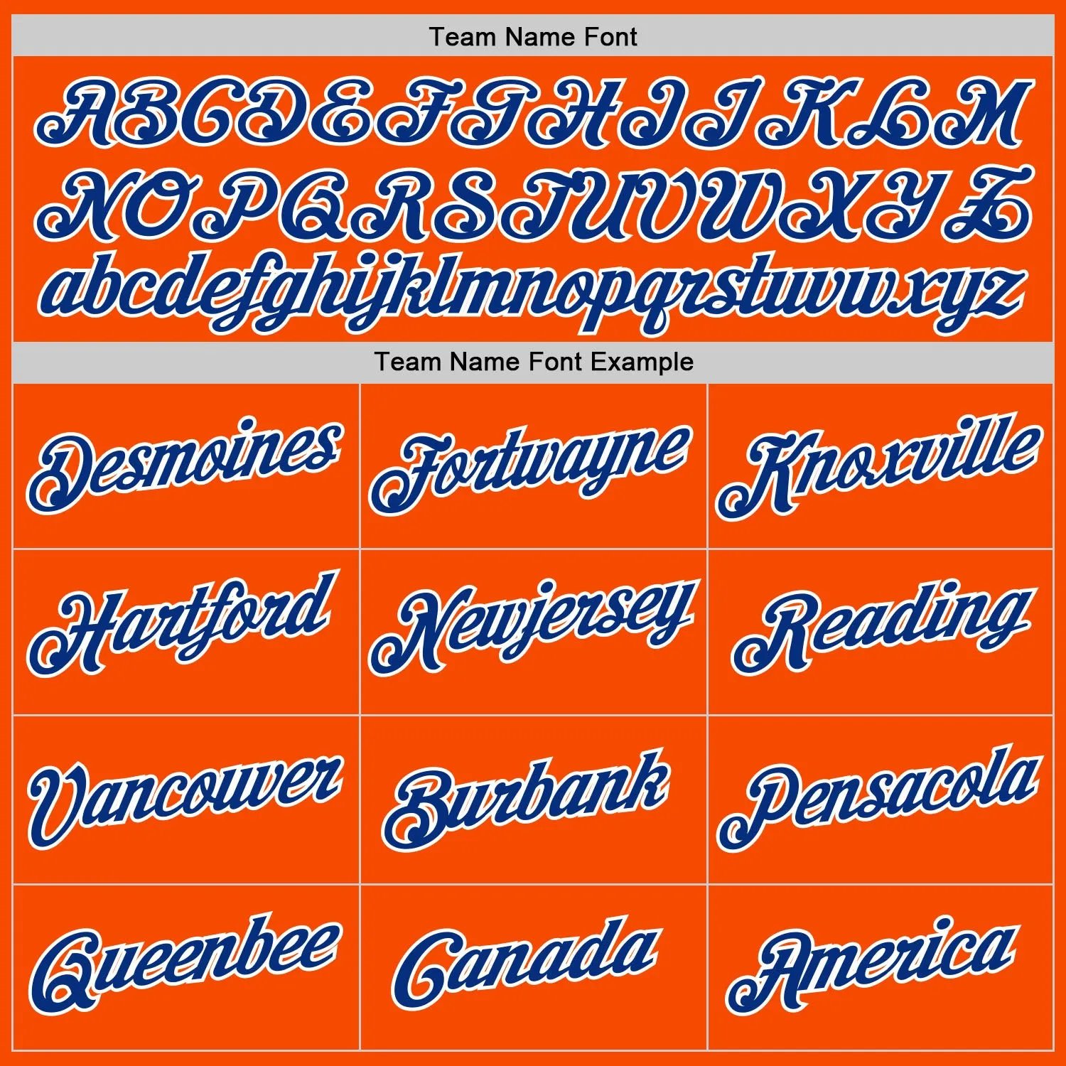 Custom Orange Royal-White Performance T-Shirt