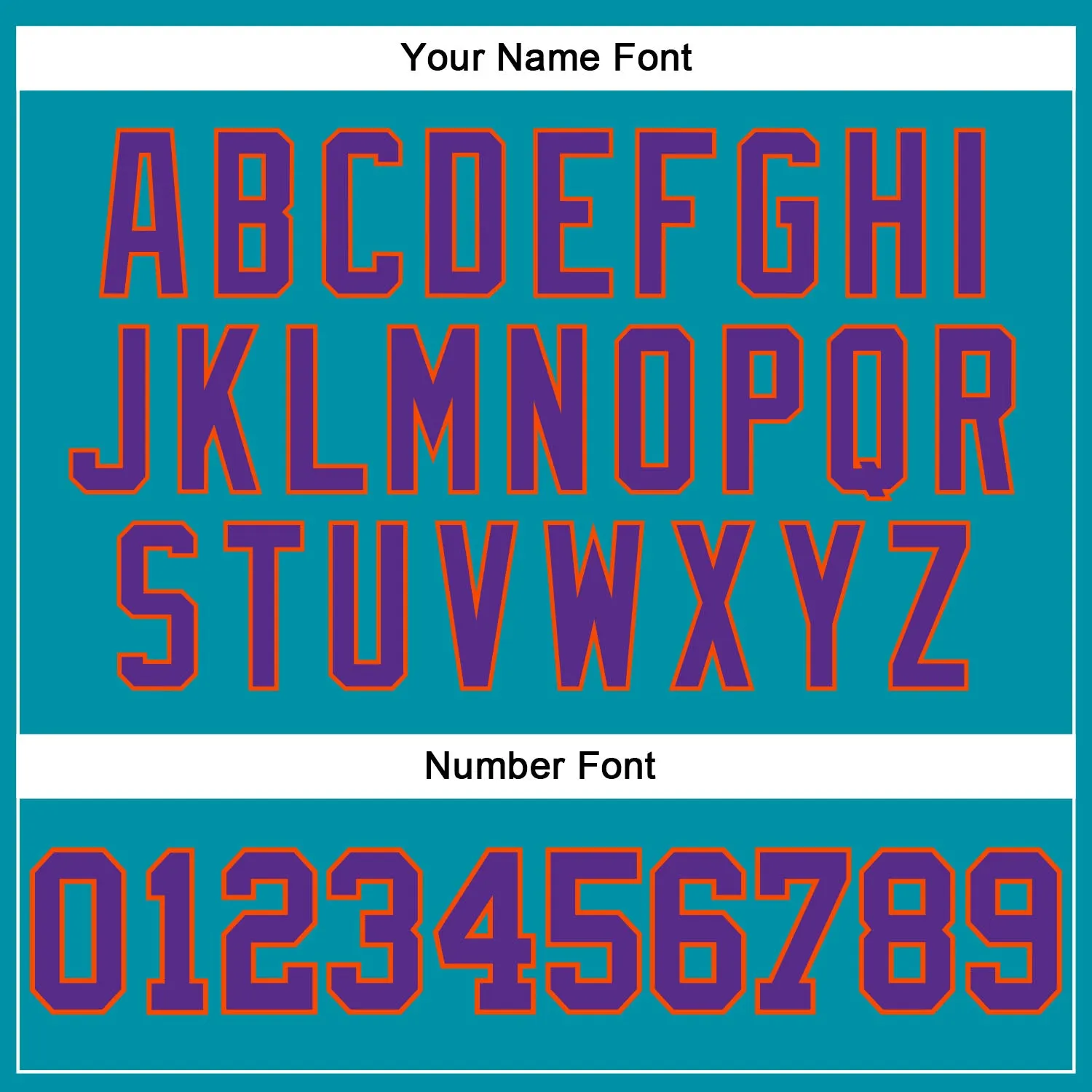 Custom Teal Purple-Orange Authentic Throwback Basketball Jersey