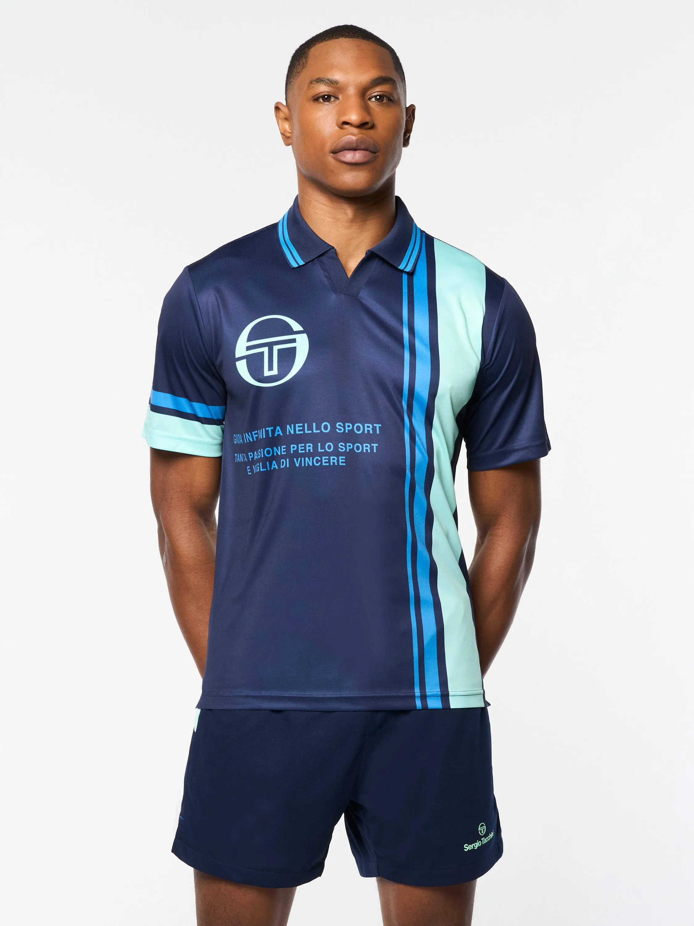 Dante Polo- Maritime Blue