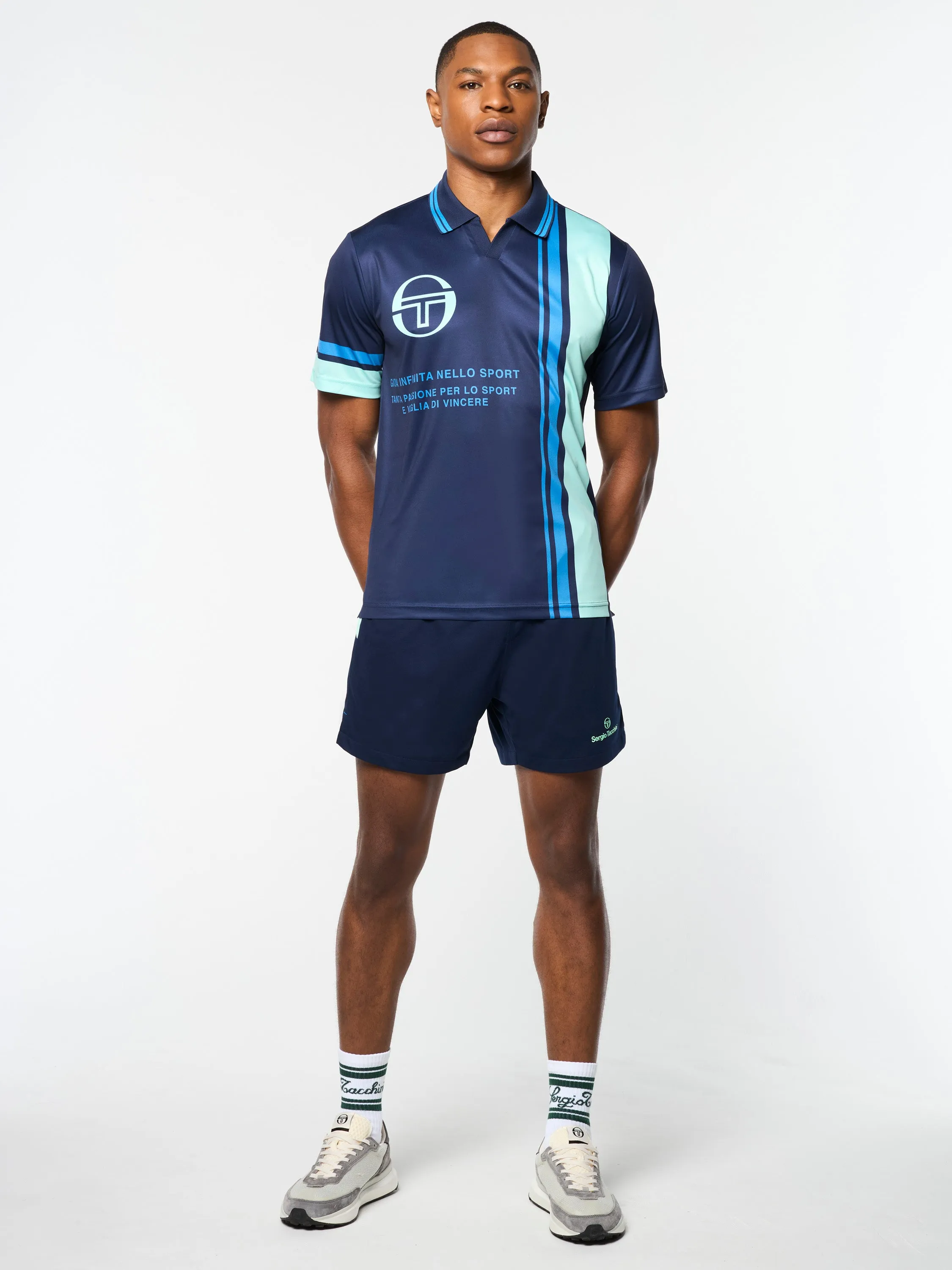 Dante Polo- Maritime Blue