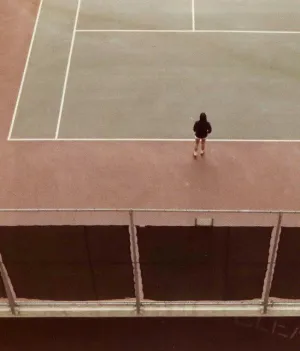 DAVID HOCKNEY "TENNIS COURT" 1973