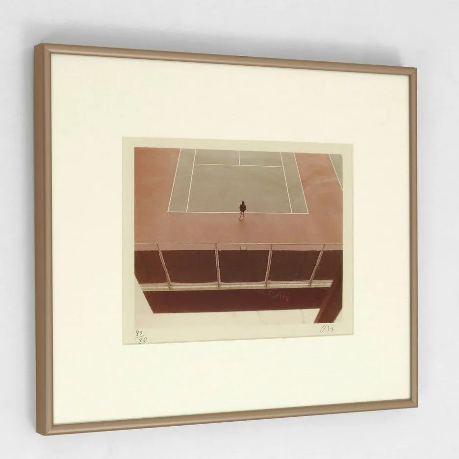DAVID HOCKNEY "TENNIS COURT" 1973