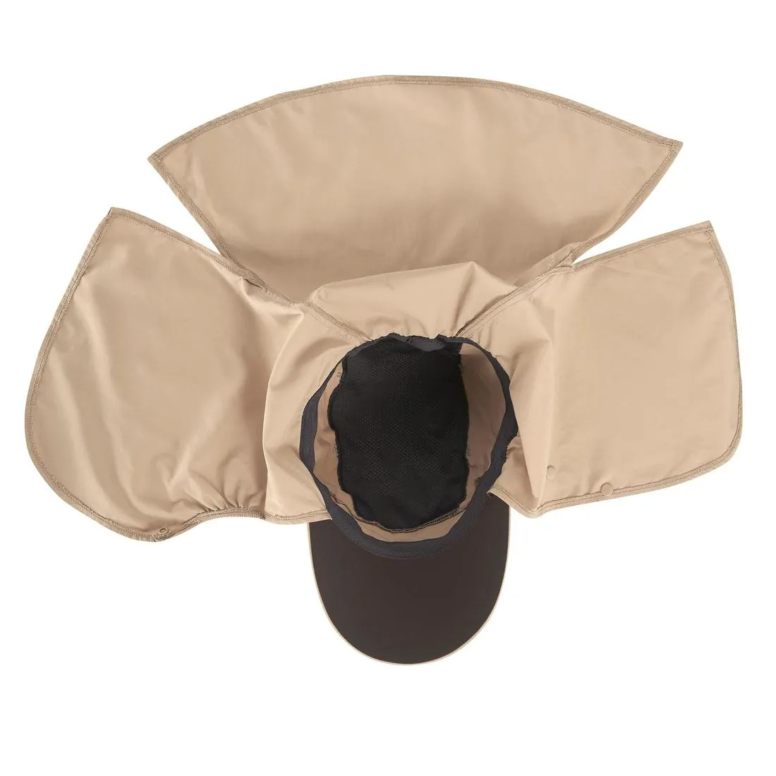 Desert Trekking Cap UV-Protection Desert 900 - Brown
