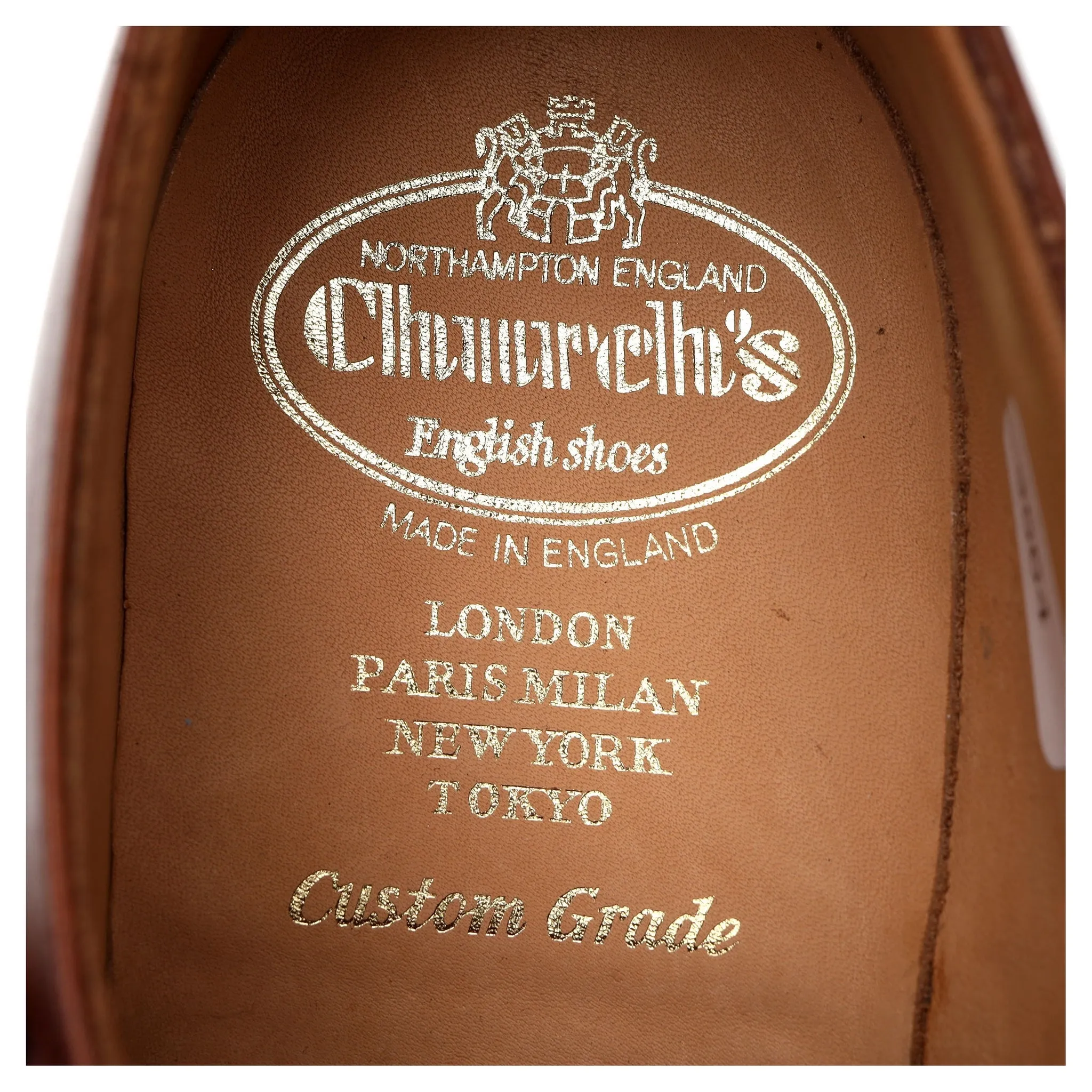 'Detroit' Tan Brown Leather Double Monk Strap UK 7 G