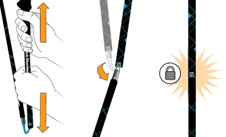 Distance Carbon FLZ Trekking Poles