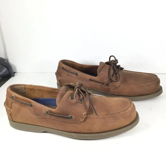 Dockers Castaway Boat Shoes Brown Size 13