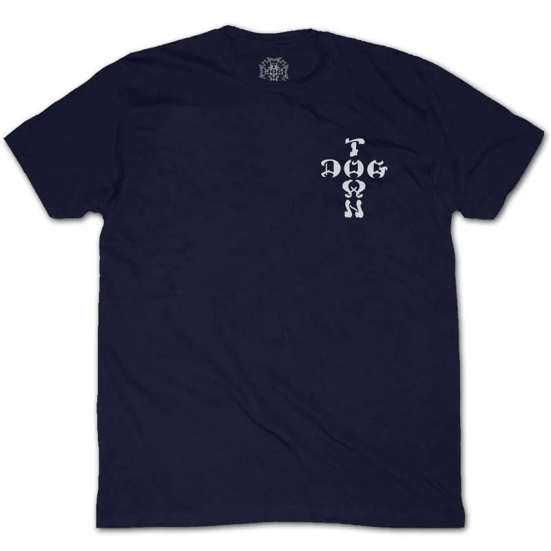 Dogtown Cross Logo Navy Shirt