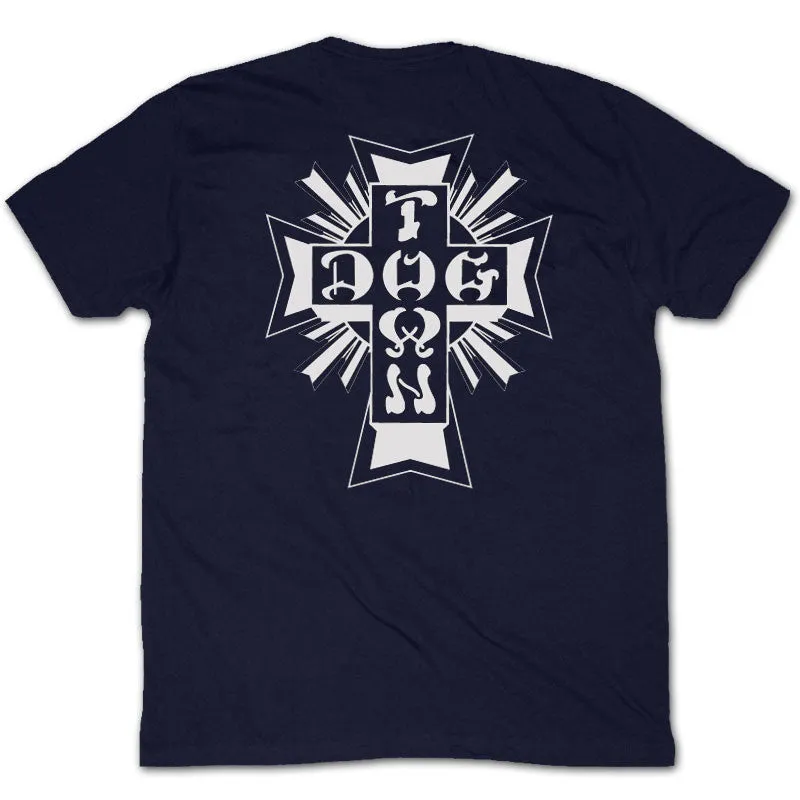 Dogtown Cross Logo Navy Shirt