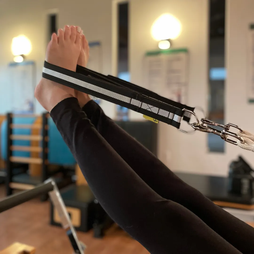 Double Loop Pilates Straps (Striped)
