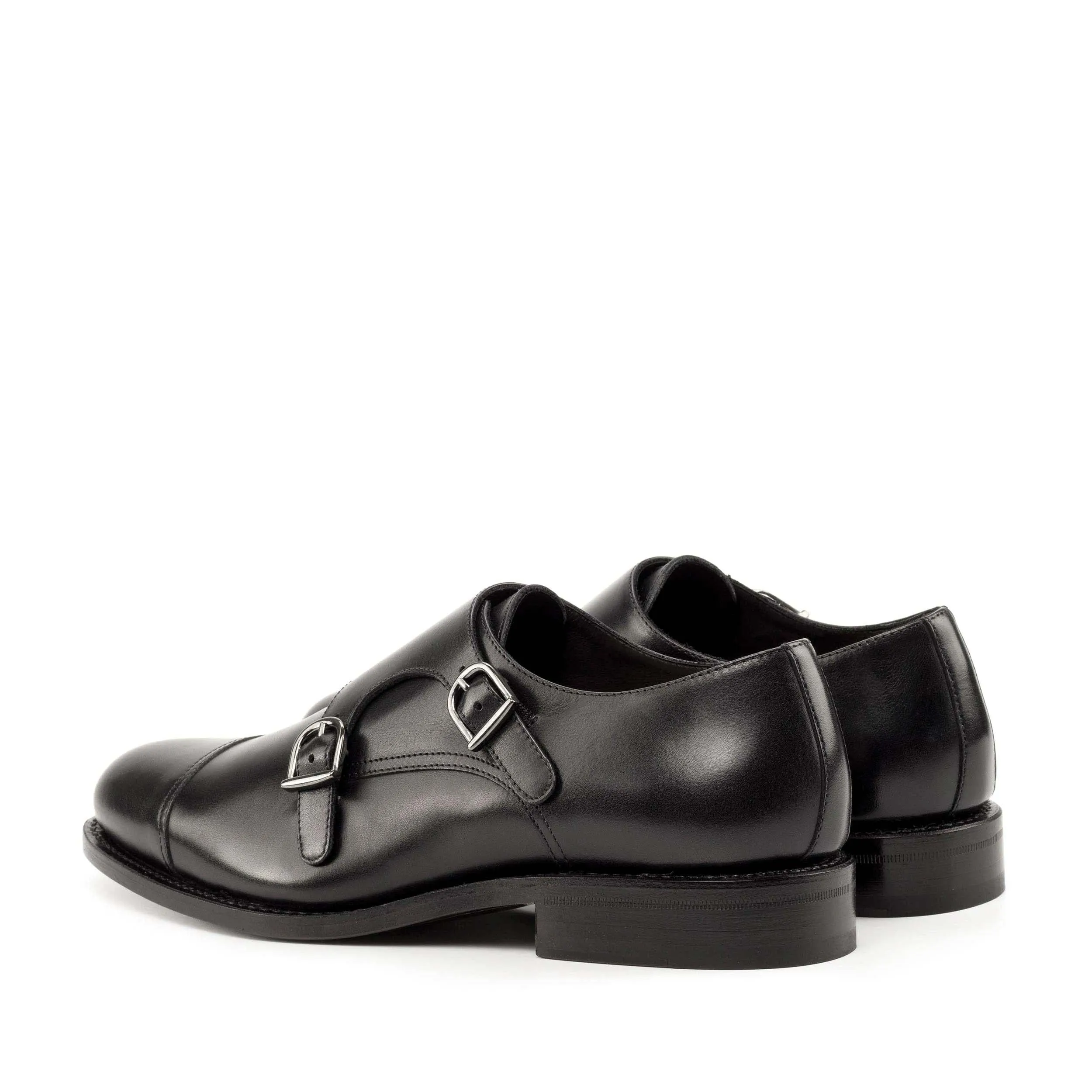 Double Monk black box calf