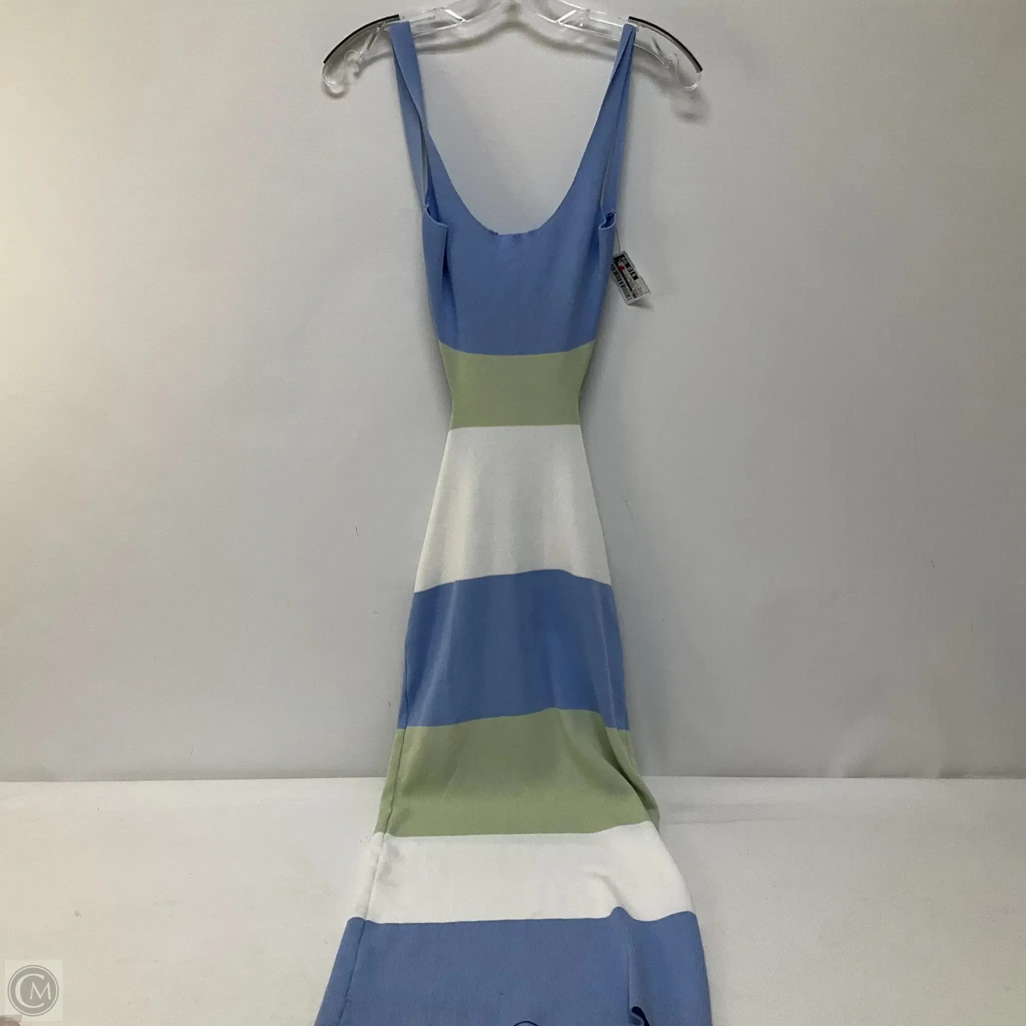 Dress Casual Midi By Cme In Striped Pattern, Size: S