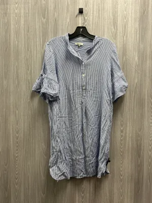 Dress Casual Short By Max Studio In Striped Pattern, Size: M