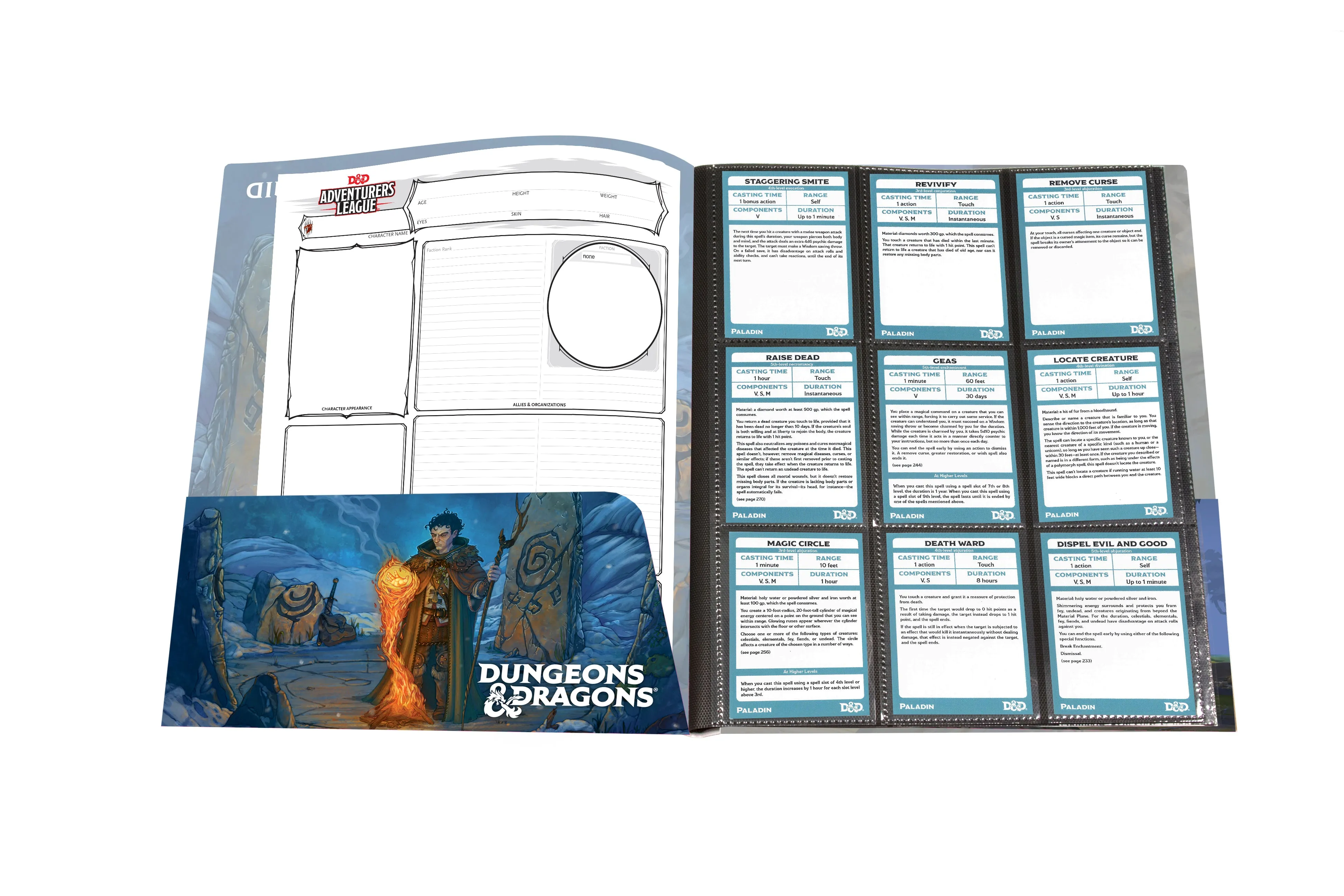 Druid - Class Folio with Stickers for Dungeons & Dragons