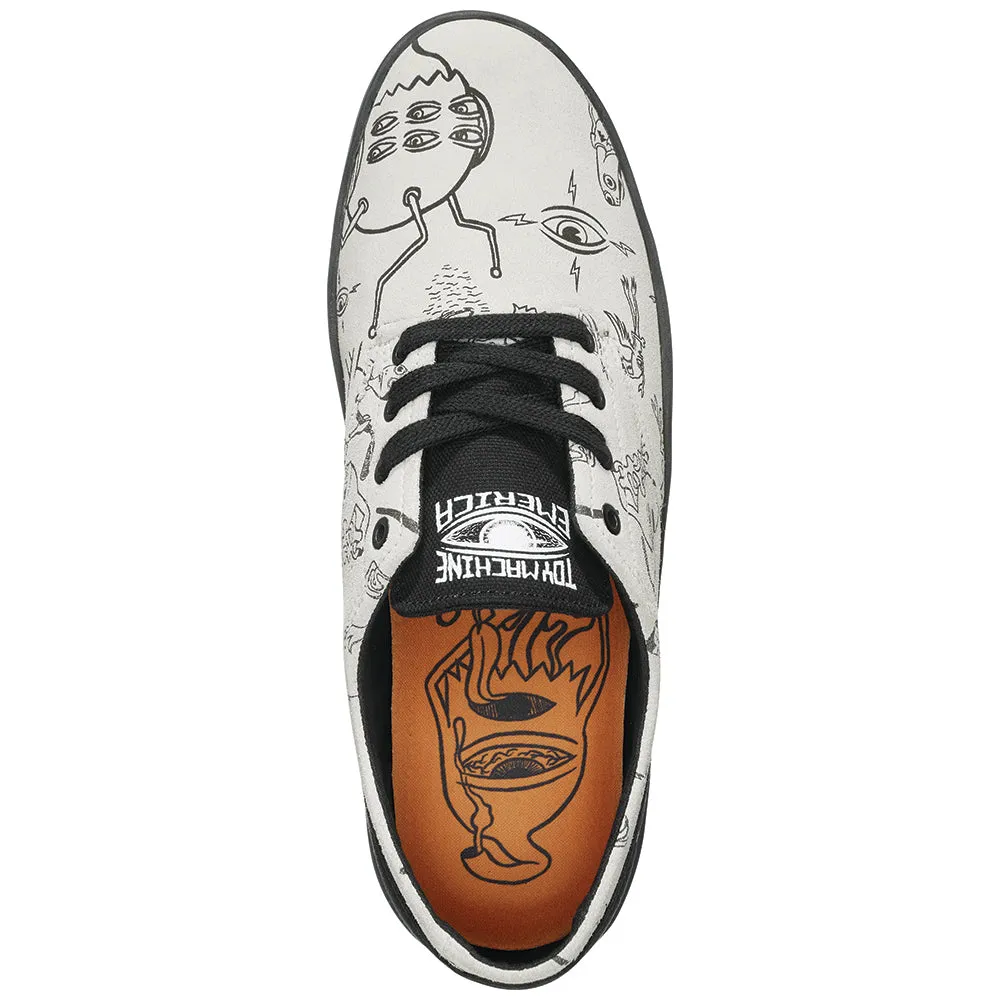 EMERICA THE ROMERO LACED X TOY MACHINE [TAN/BLACK]