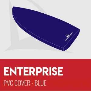 Enterprise Boat Cover - PVC Blue - Mast Down
