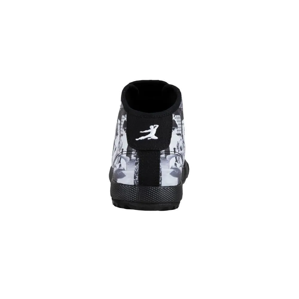Feiyue Footwear Feiyue x Bruce Lee 1920 Mid Martial Arts/Gym/Lifing Shoes - Black / Montage