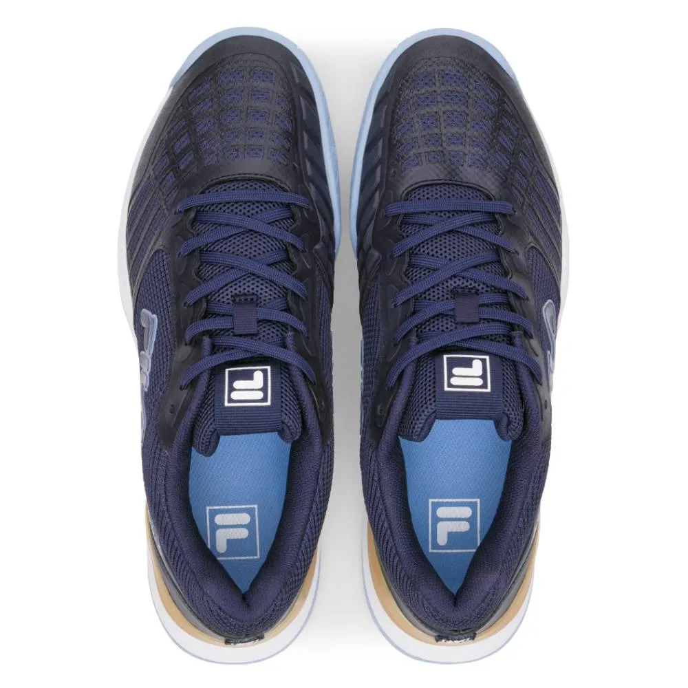 Fila Axilus 3 Men's Tennis Shoe (Navy/Blue)