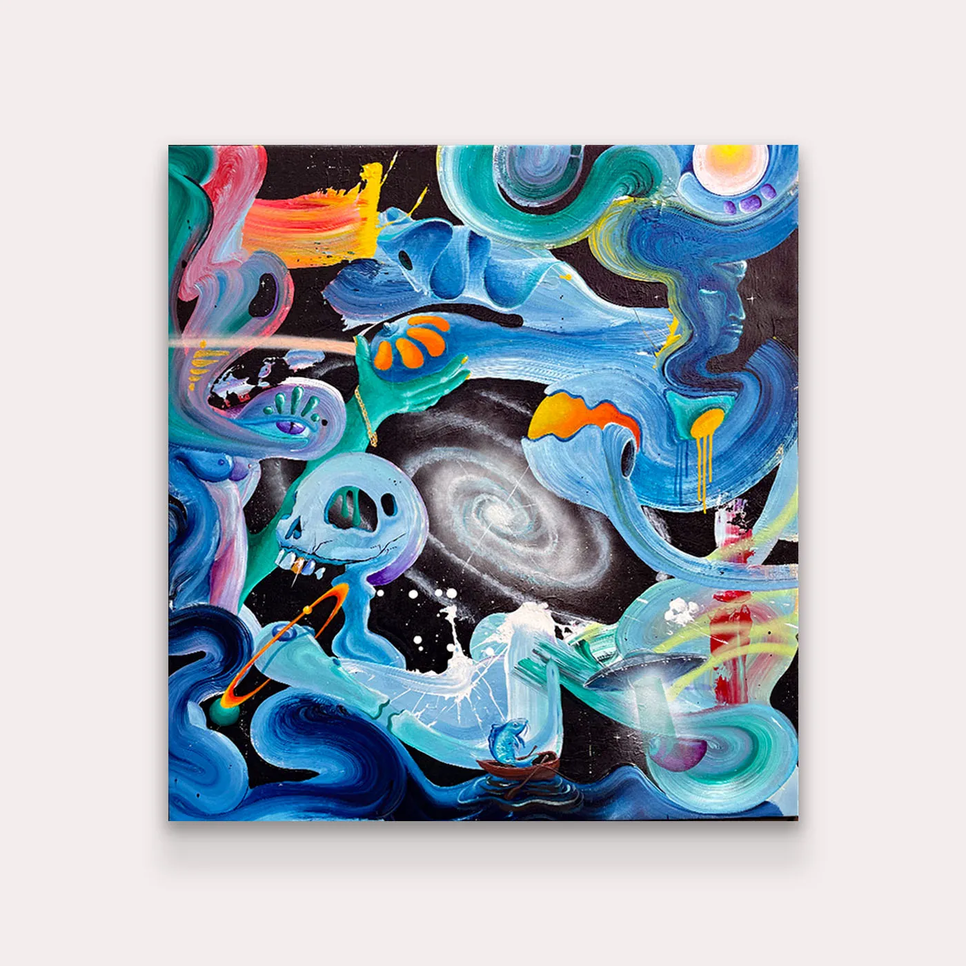 Fish In A Boat