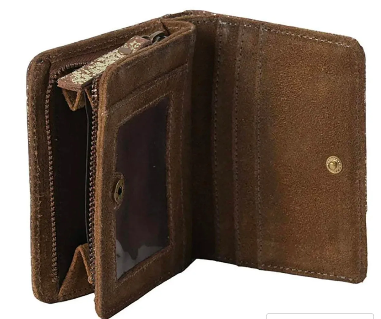 Flaxen Roan Gold Metalic Wallet STS Ranchwear 61150 (Discontinued)