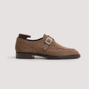 Gavello Unlined Suede Farro Monk Strap