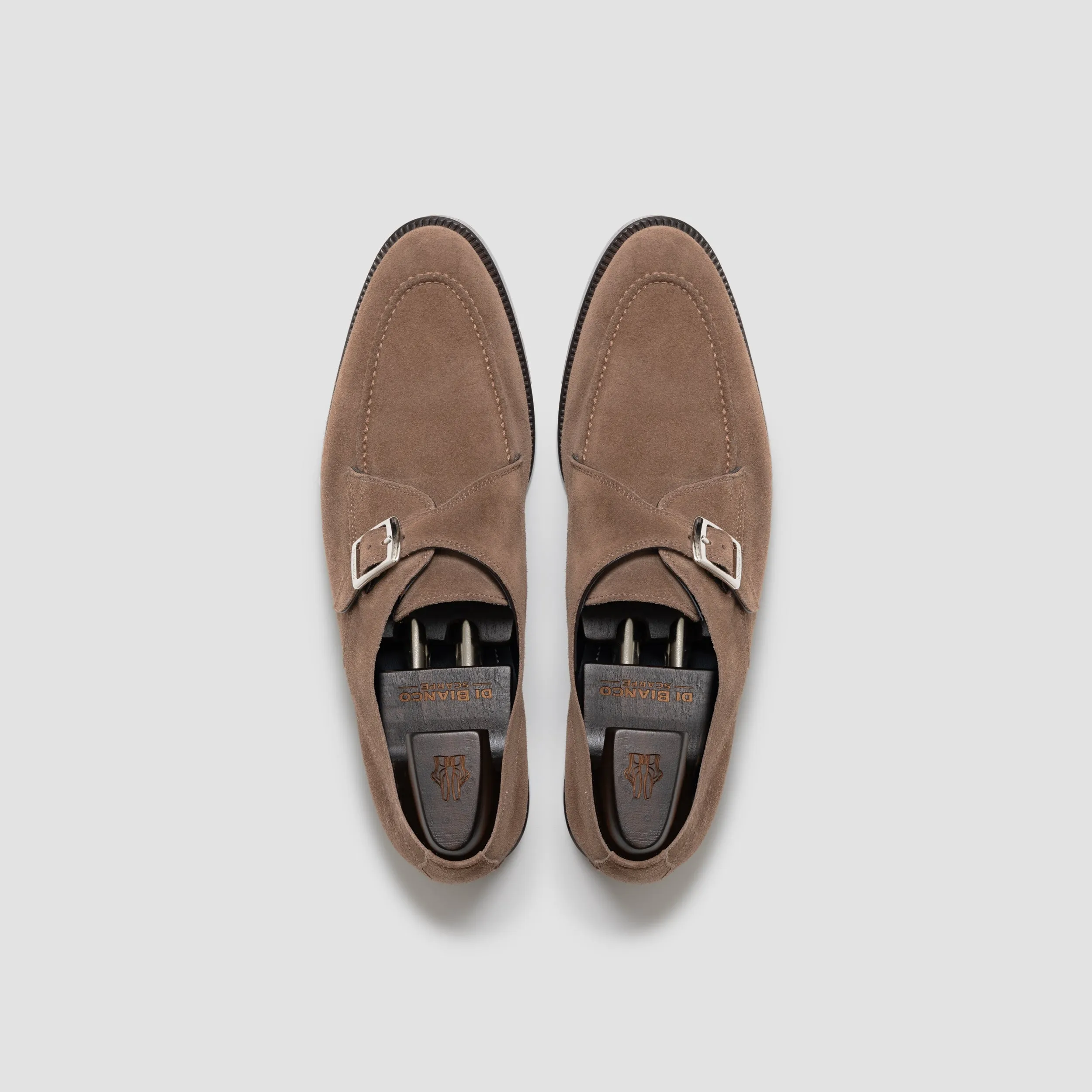 Gavello Unlined Suede Farro Monk Strap