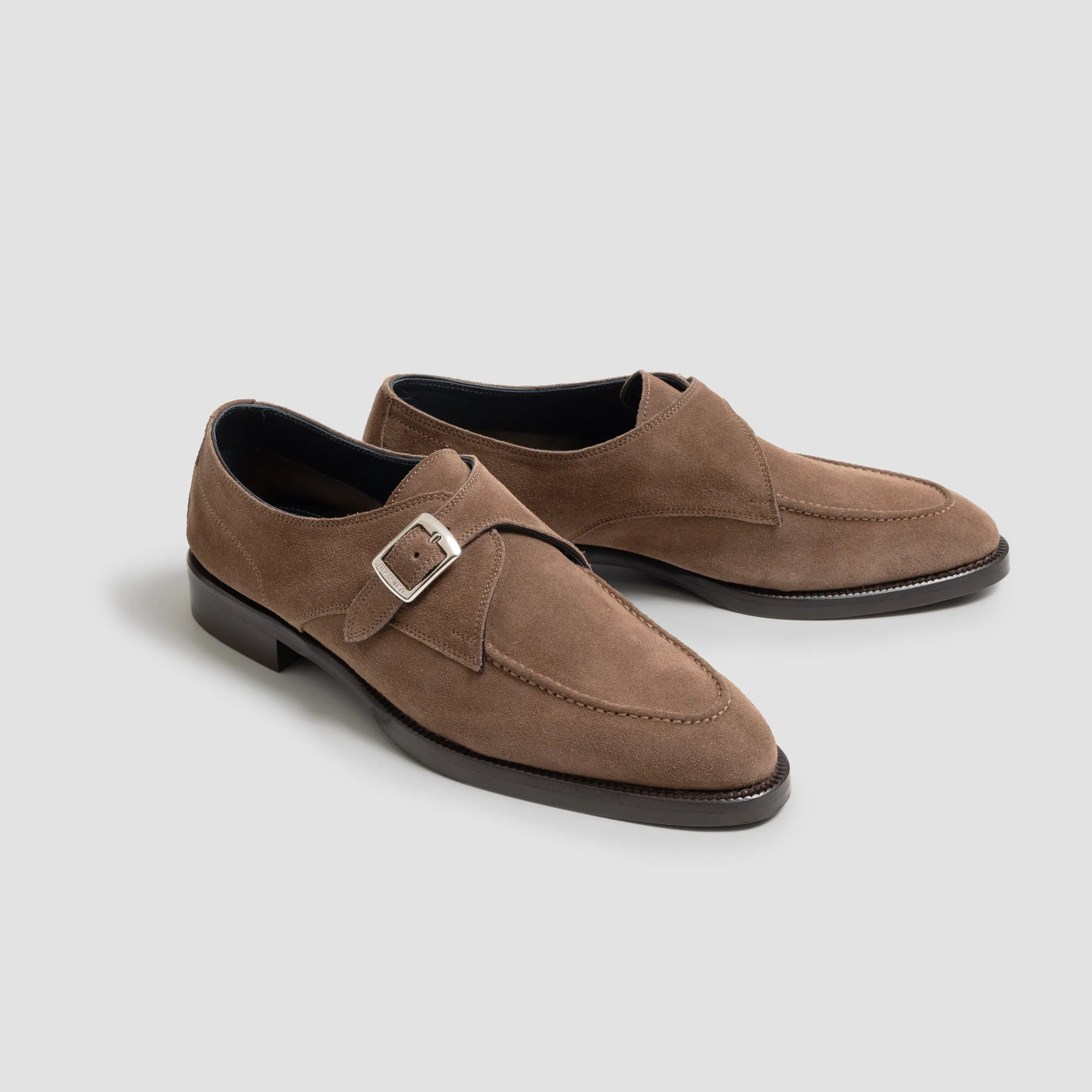 Gavello Unlined Suede Farro Monk Strap