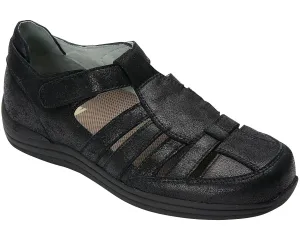 GINGER Dusty Black Leather