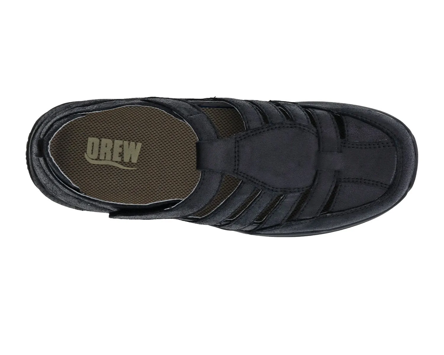 GINGER Dusty Black Leather