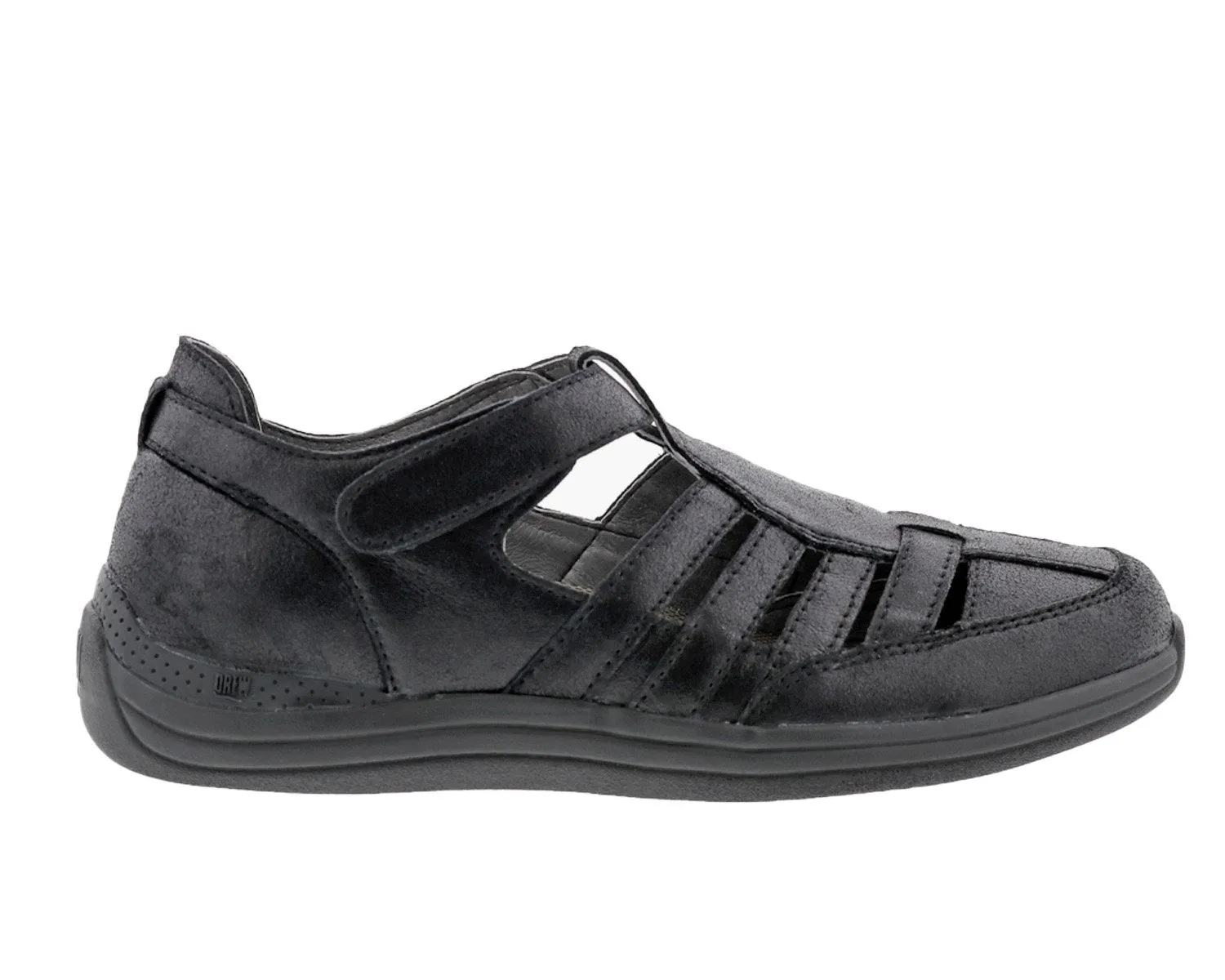GINGER Dusty Black Leather