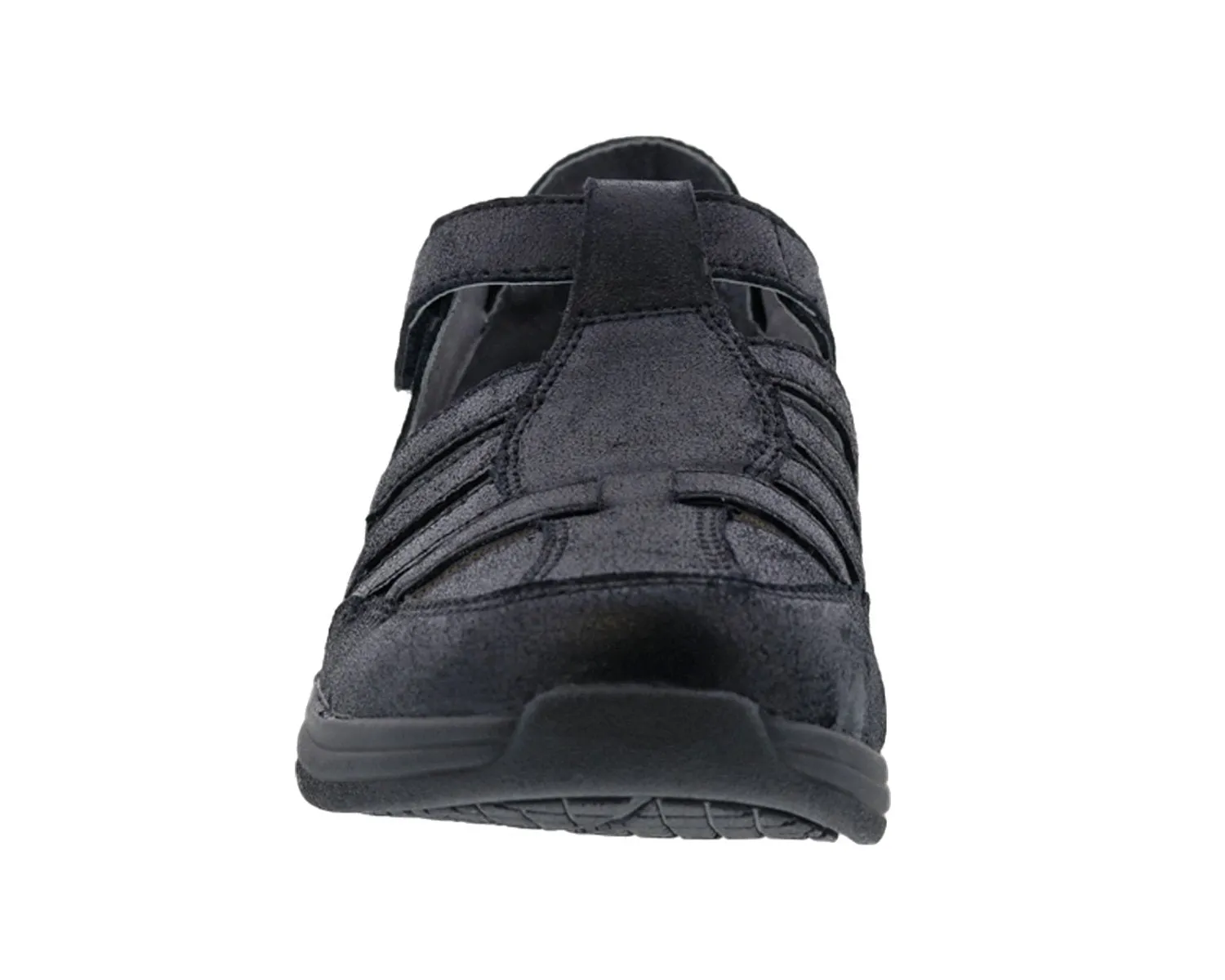 GINGER Dusty Black Leather