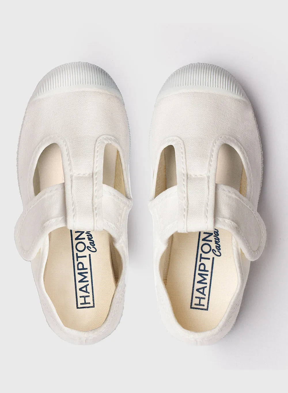 Hampton Canvas Champ Shoes in White