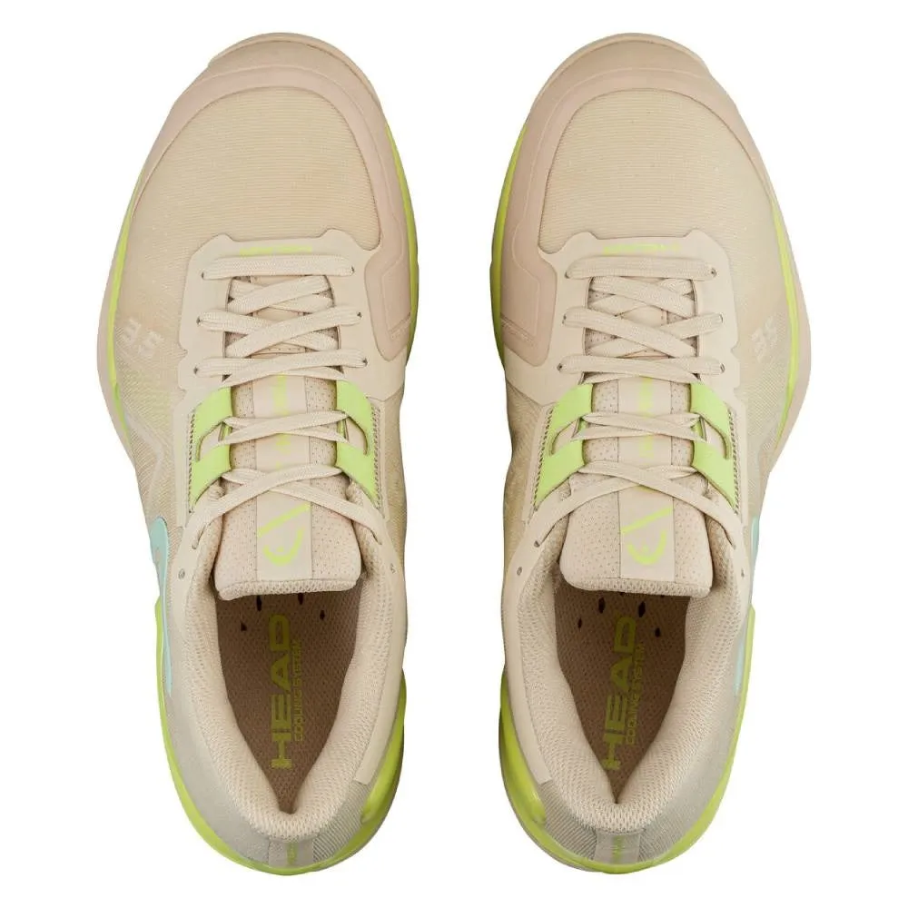 Head Sprint Pro 3.5 Women's Tennis Shoe (Macadamia/Lime)