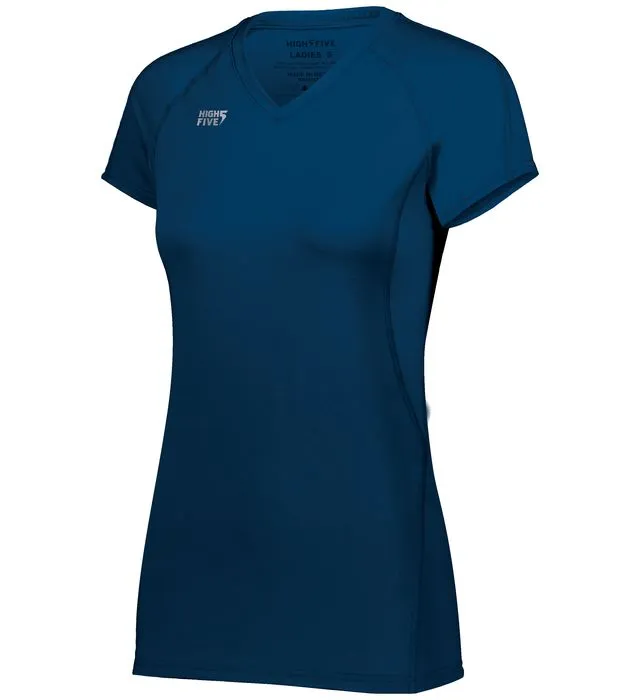 High Five 342222 Ladies TruHit  Short Sleeve Volleyball Jersey