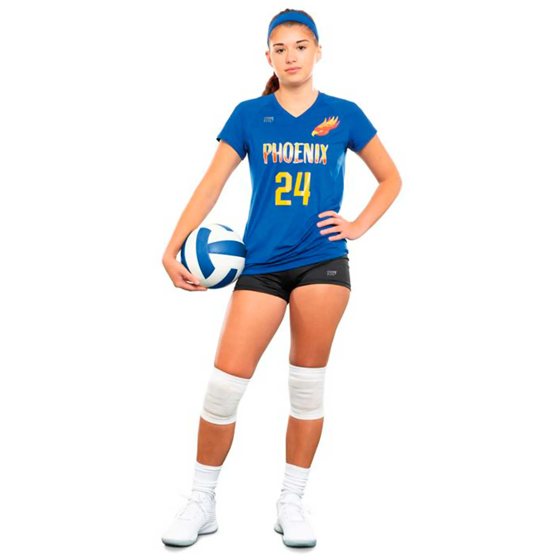 High Five 342222 Ladies TruHit  Short Sleeve Volleyball Jersey