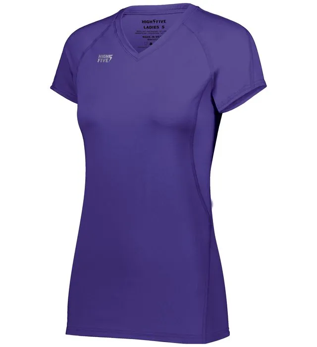 High Five 342222 Ladies TruHit  Short Sleeve Volleyball Jersey