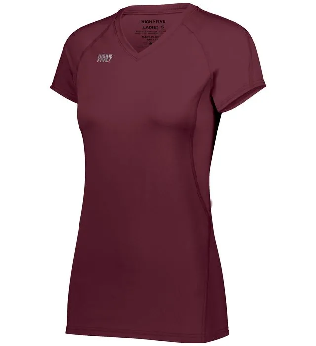 High Five 342222 Ladies TruHit  Short Sleeve Volleyball Jersey