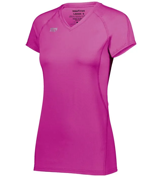 High Five 342222 Ladies TruHit  Short Sleeve Volleyball Jersey