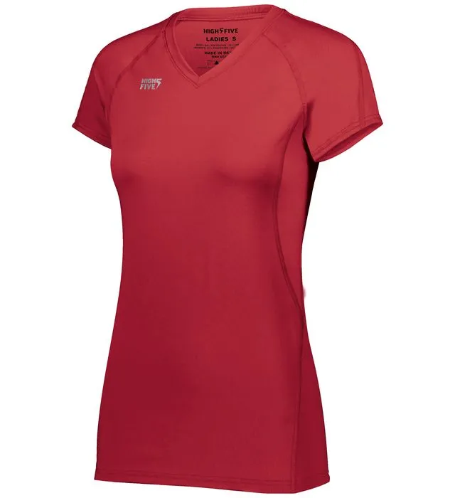 High Five 342222 Ladies TruHit  Short Sleeve Volleyball Jersey